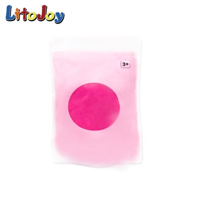 LitoJoy 1kg moving sand in pink color